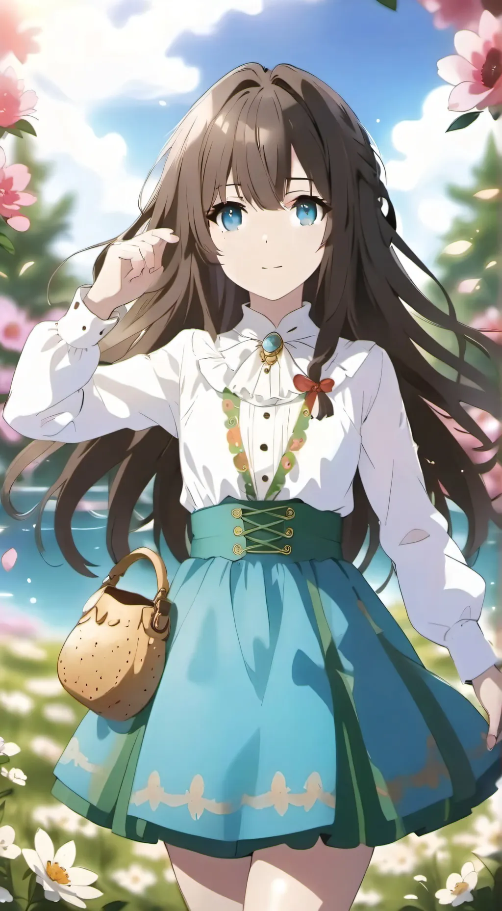 ai character: Lizzie  background