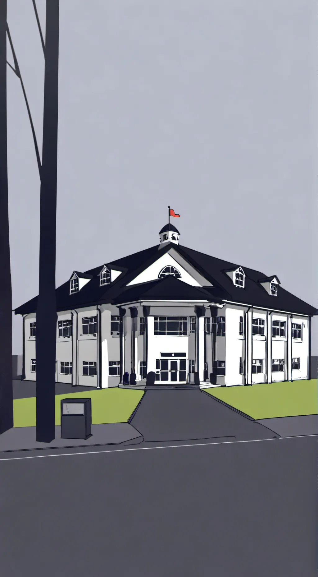 ai character: SCHOOL background