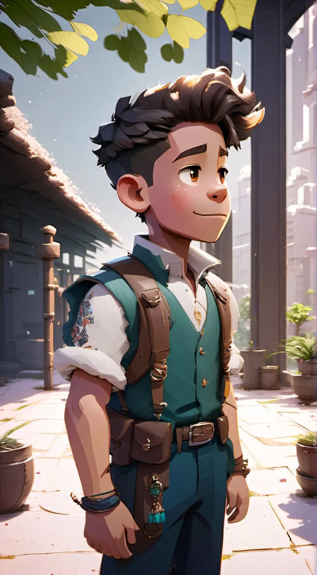 ai character: Orion background