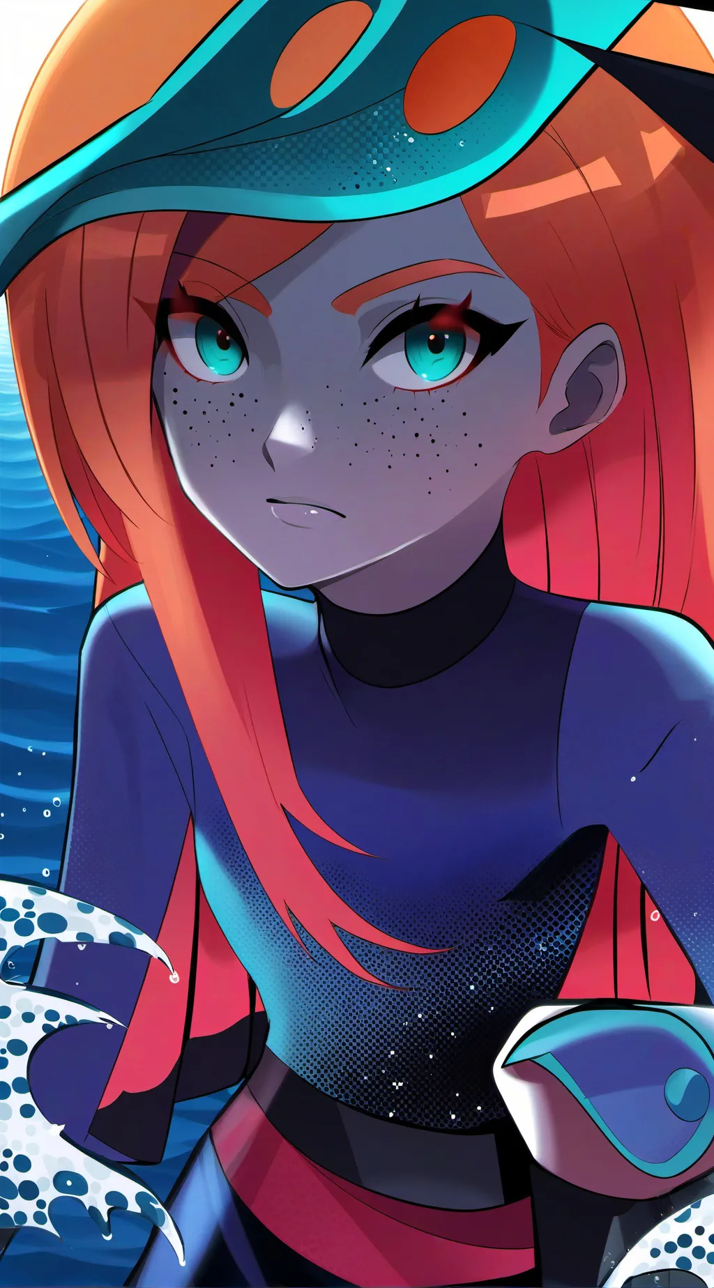 ai character: 💧Celia💧 background