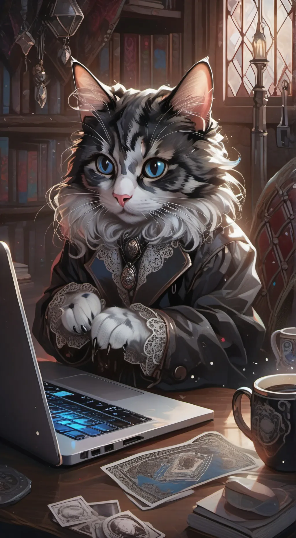 ai character: ZiggyStardust background