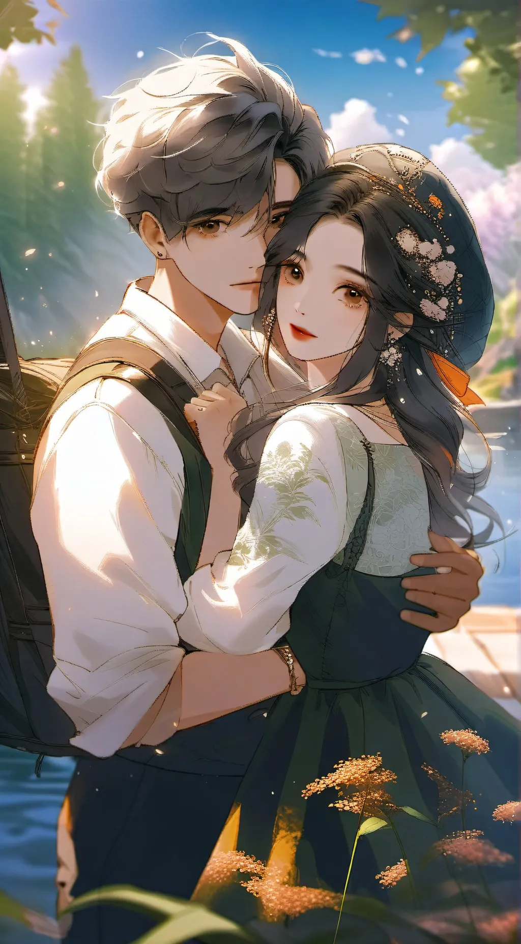 ai character: David and Laura background