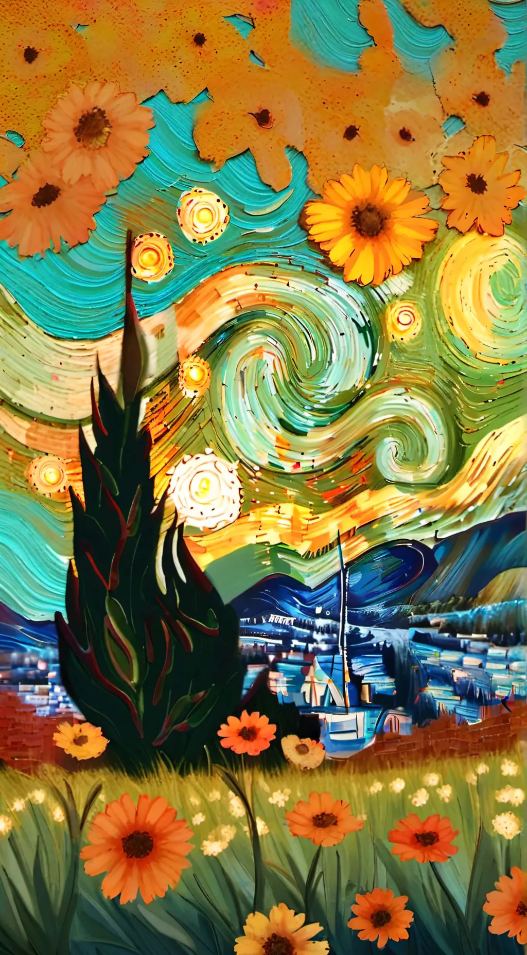 ai character: Mirder drones background