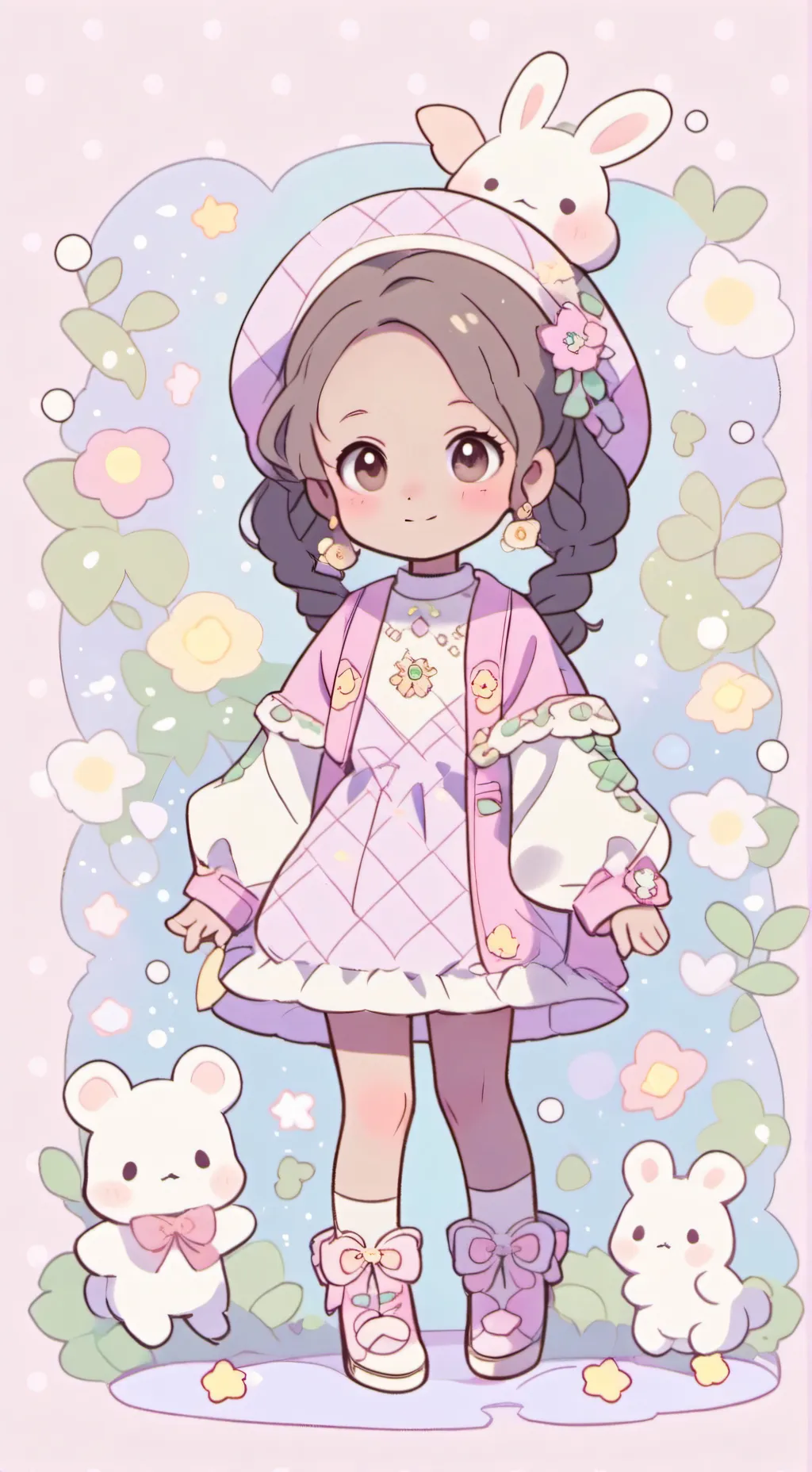 ai character: India Daniels background