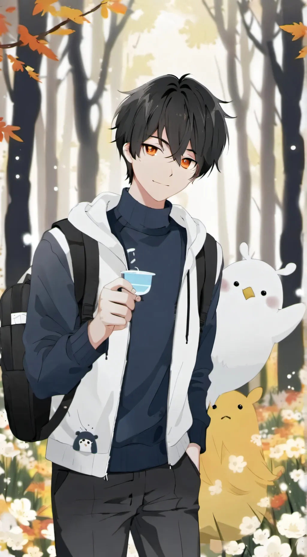 ai character: levi background