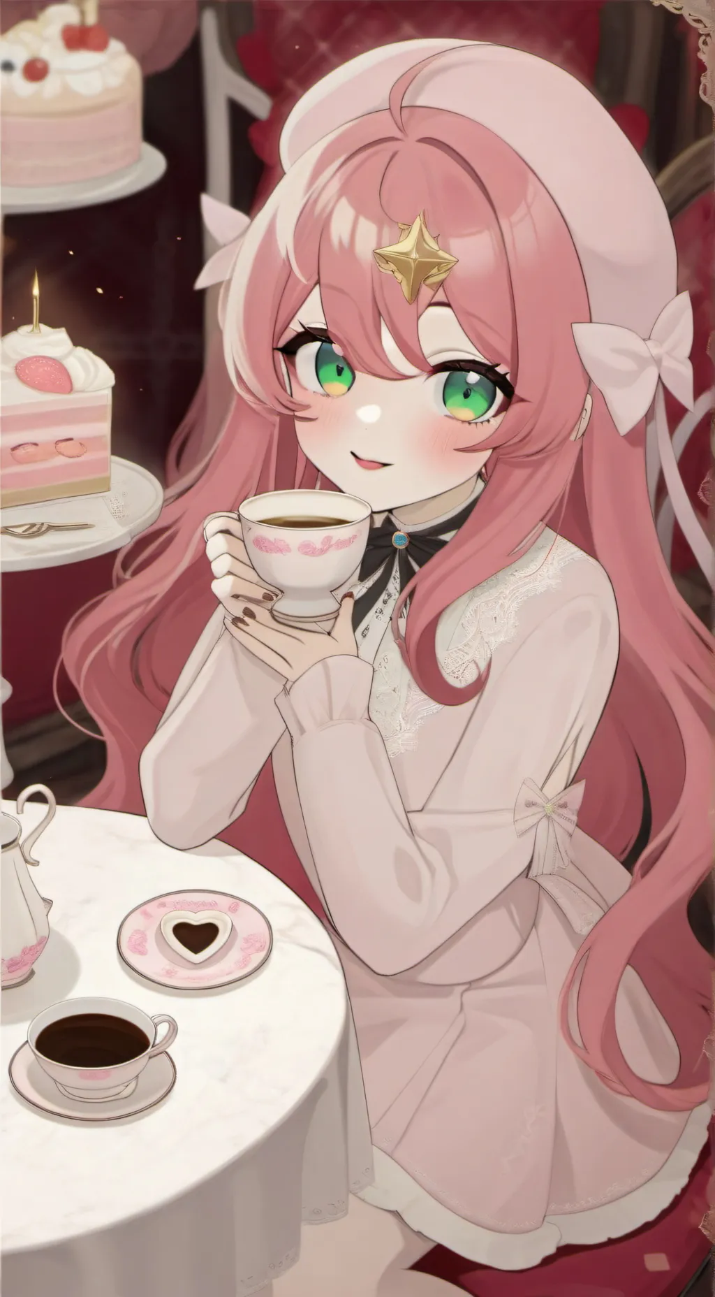 ai character: kat background