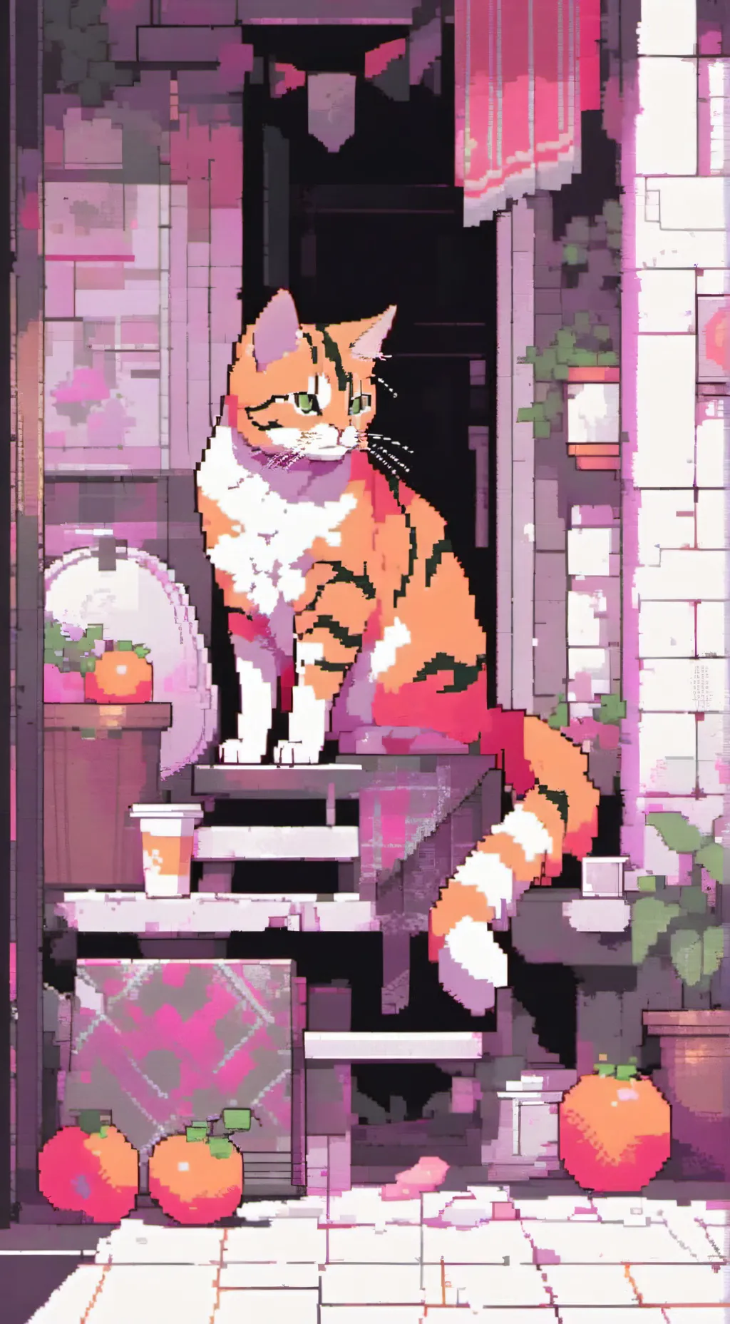 ai character: Petey x dogman🧡💙 background