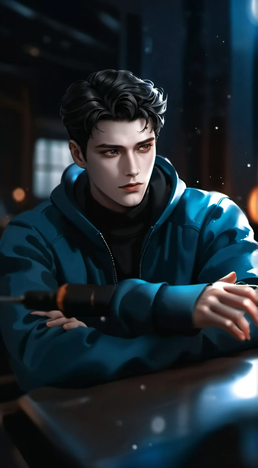 ai character: ANDREW background