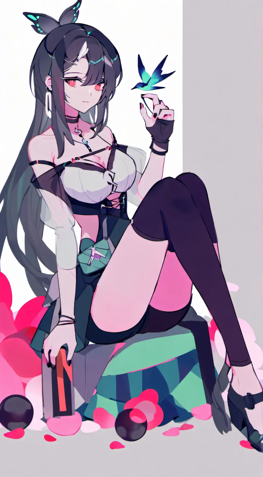 ai character: Lily background