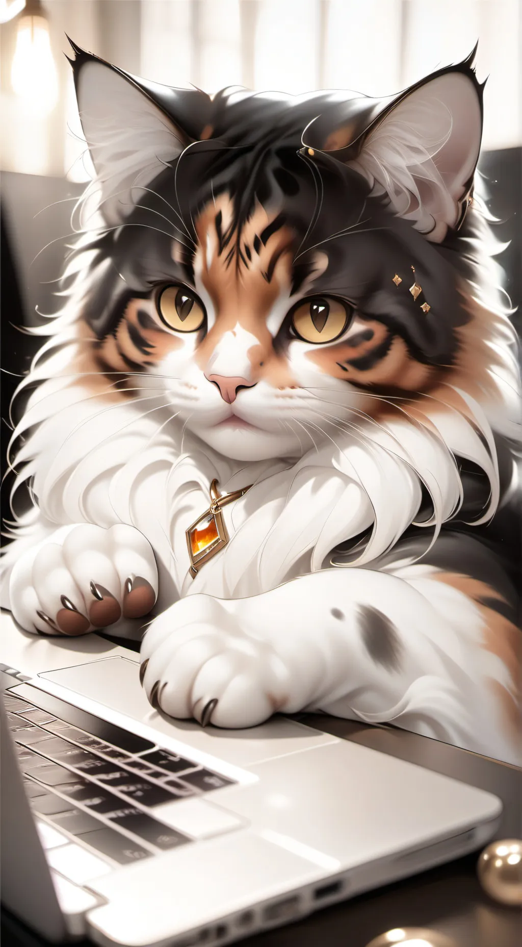 ai character: Blaze background