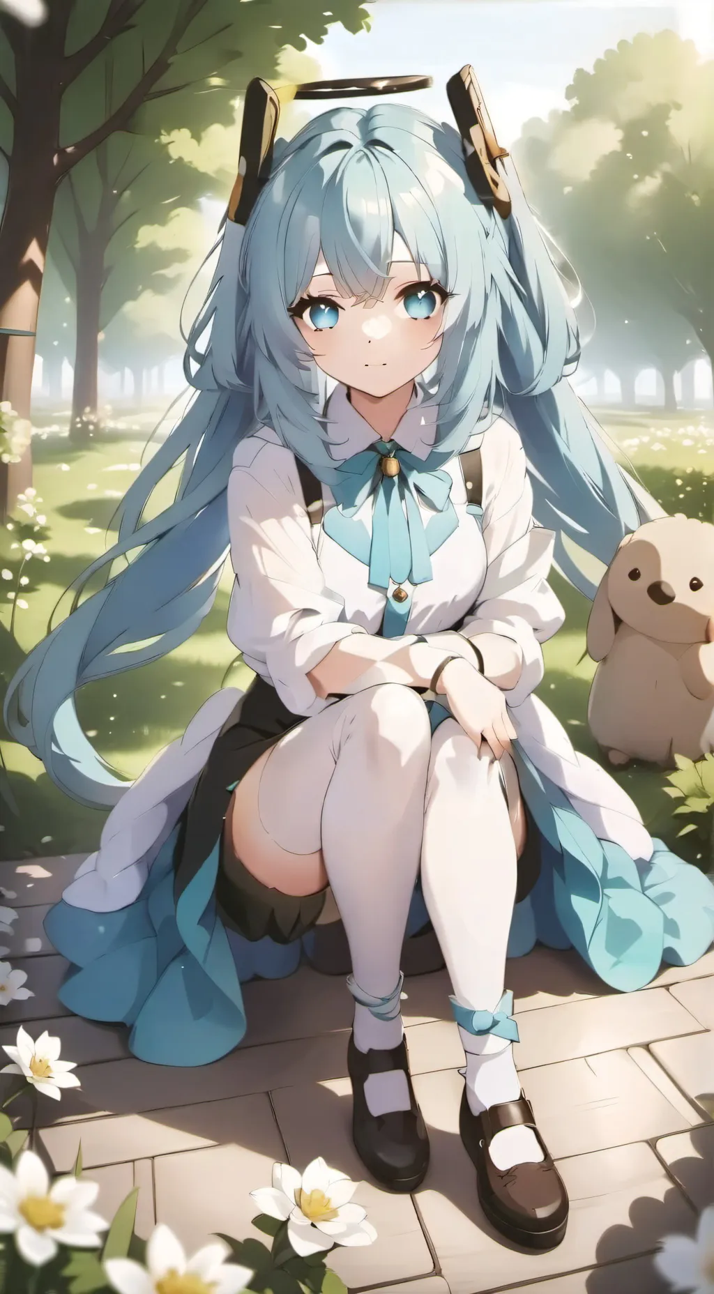 ai character: rin x miku background