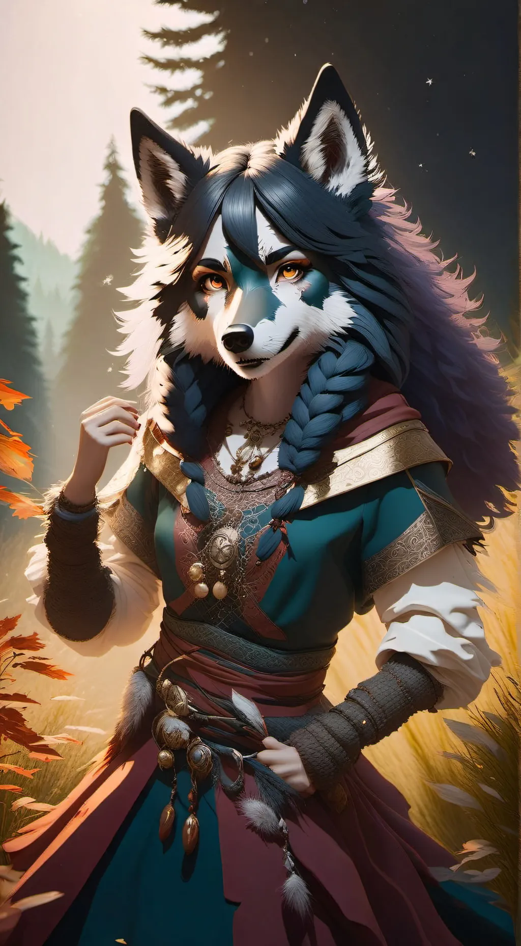 ai character: Fina background