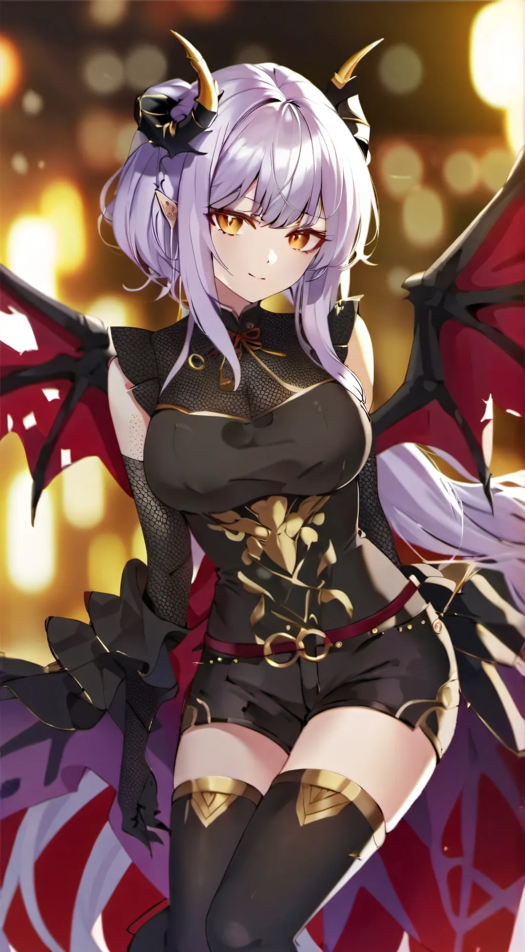 ai character: Obsia void background