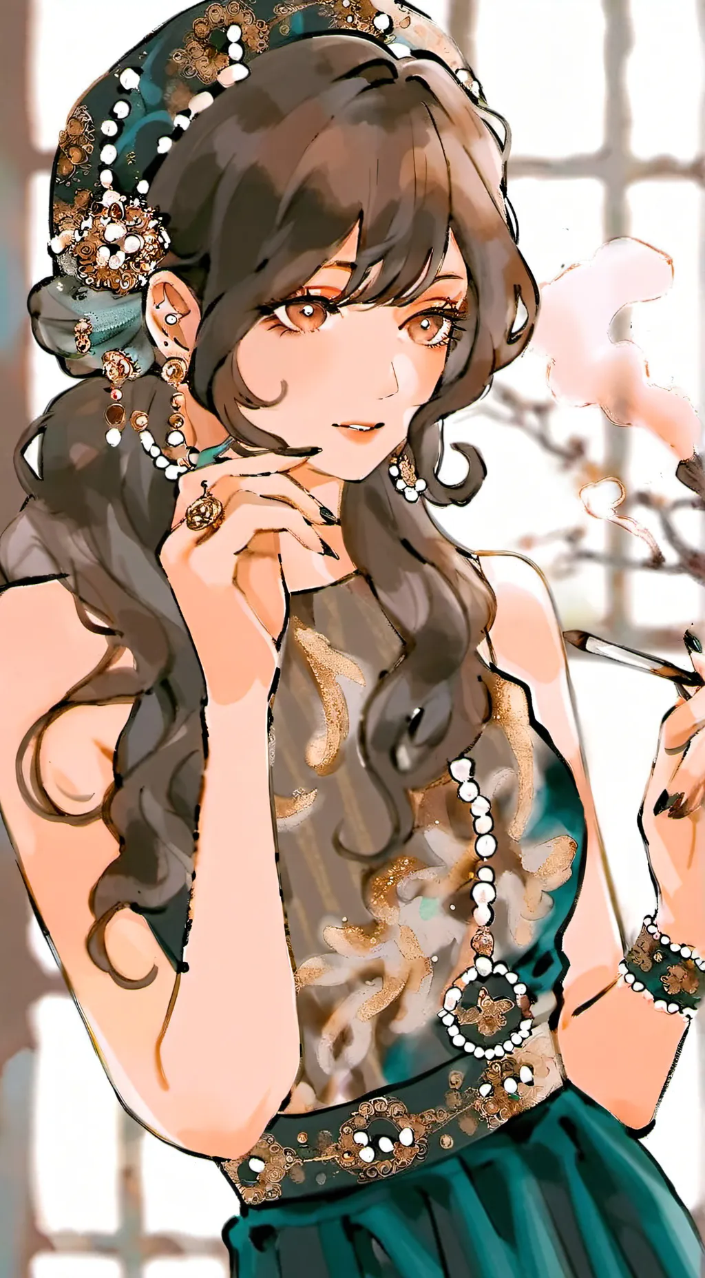 ai character: 🚬Marly 🚬 background