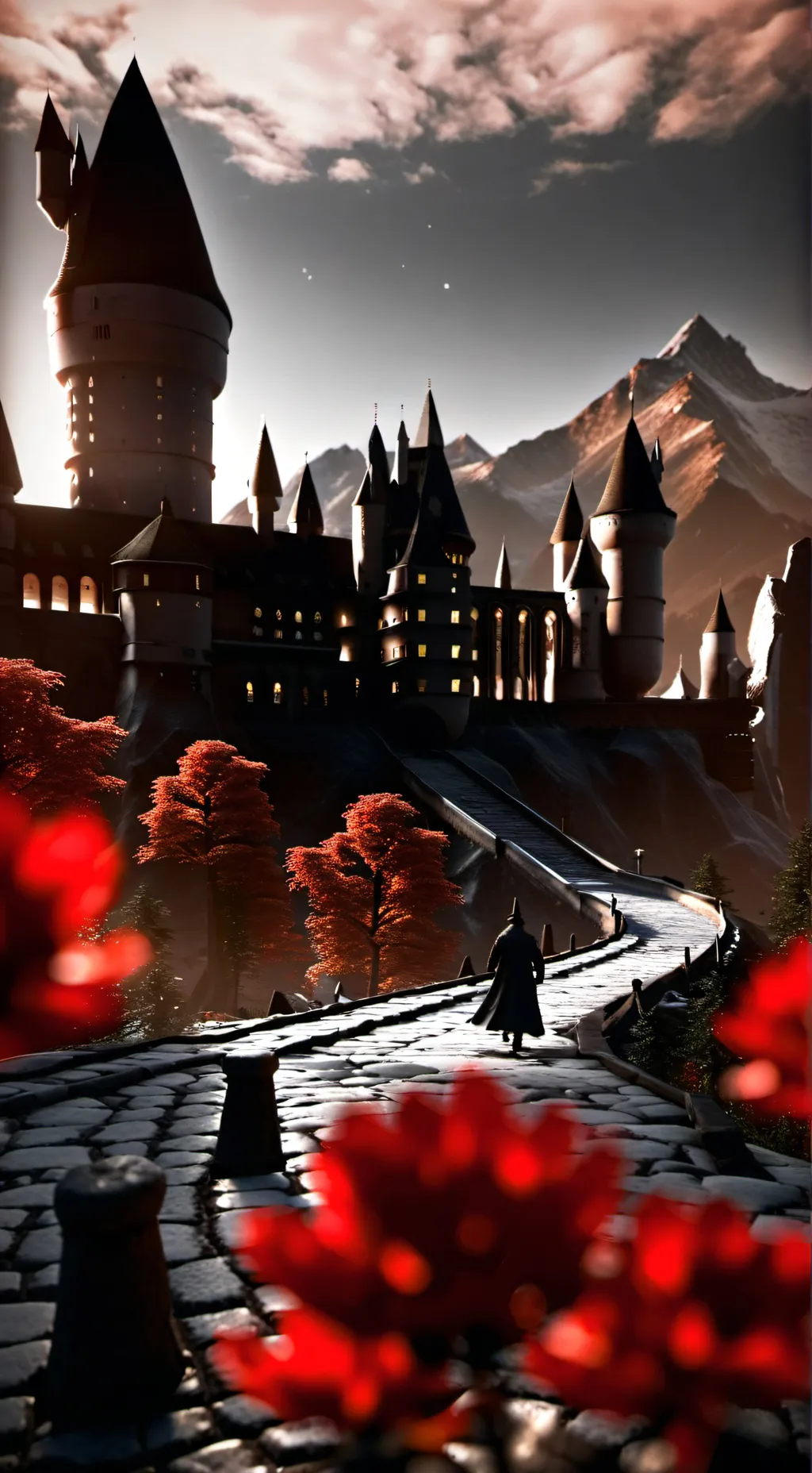 ai character: spicy hogwarts  background