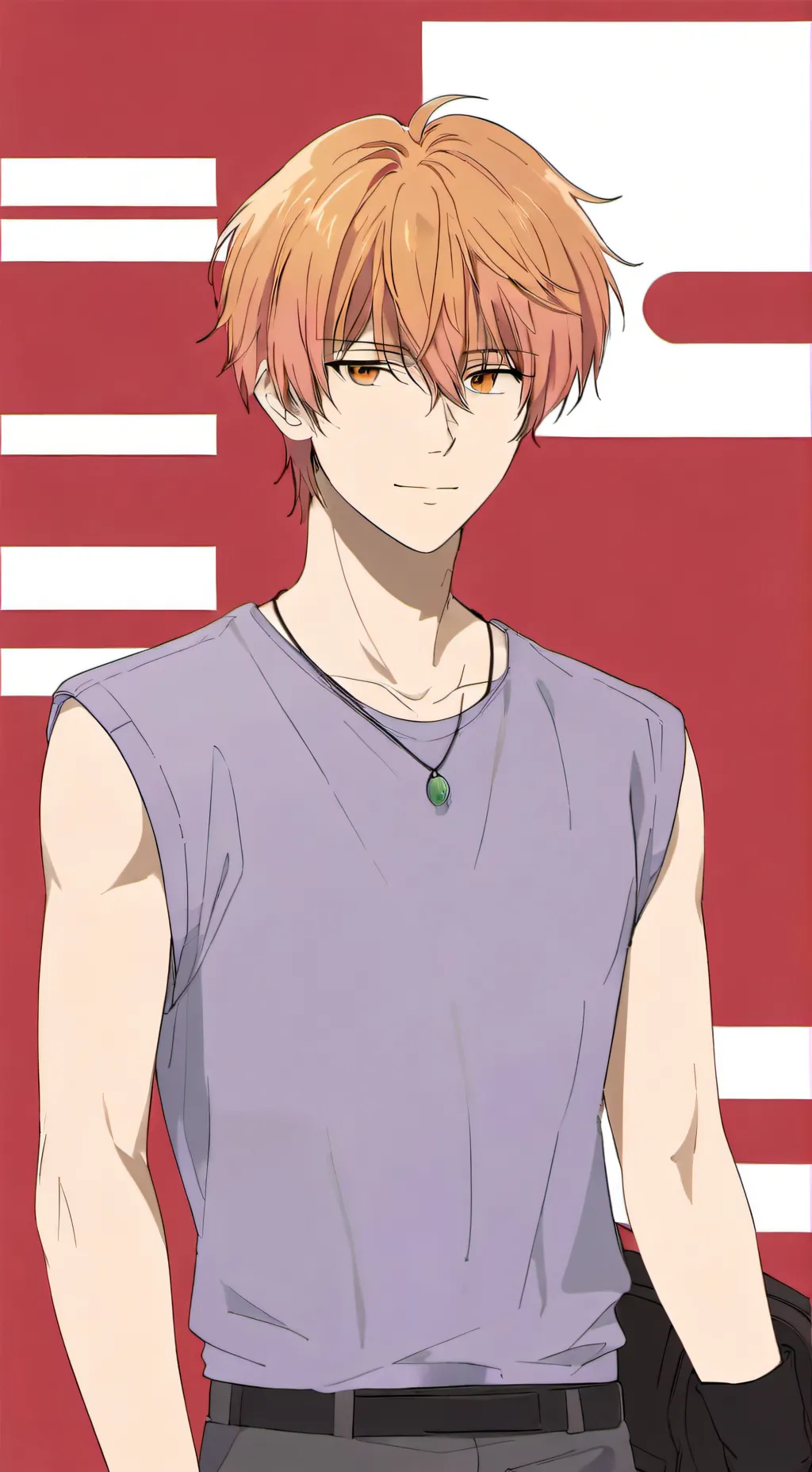 ai character: Kyo Sohma  background