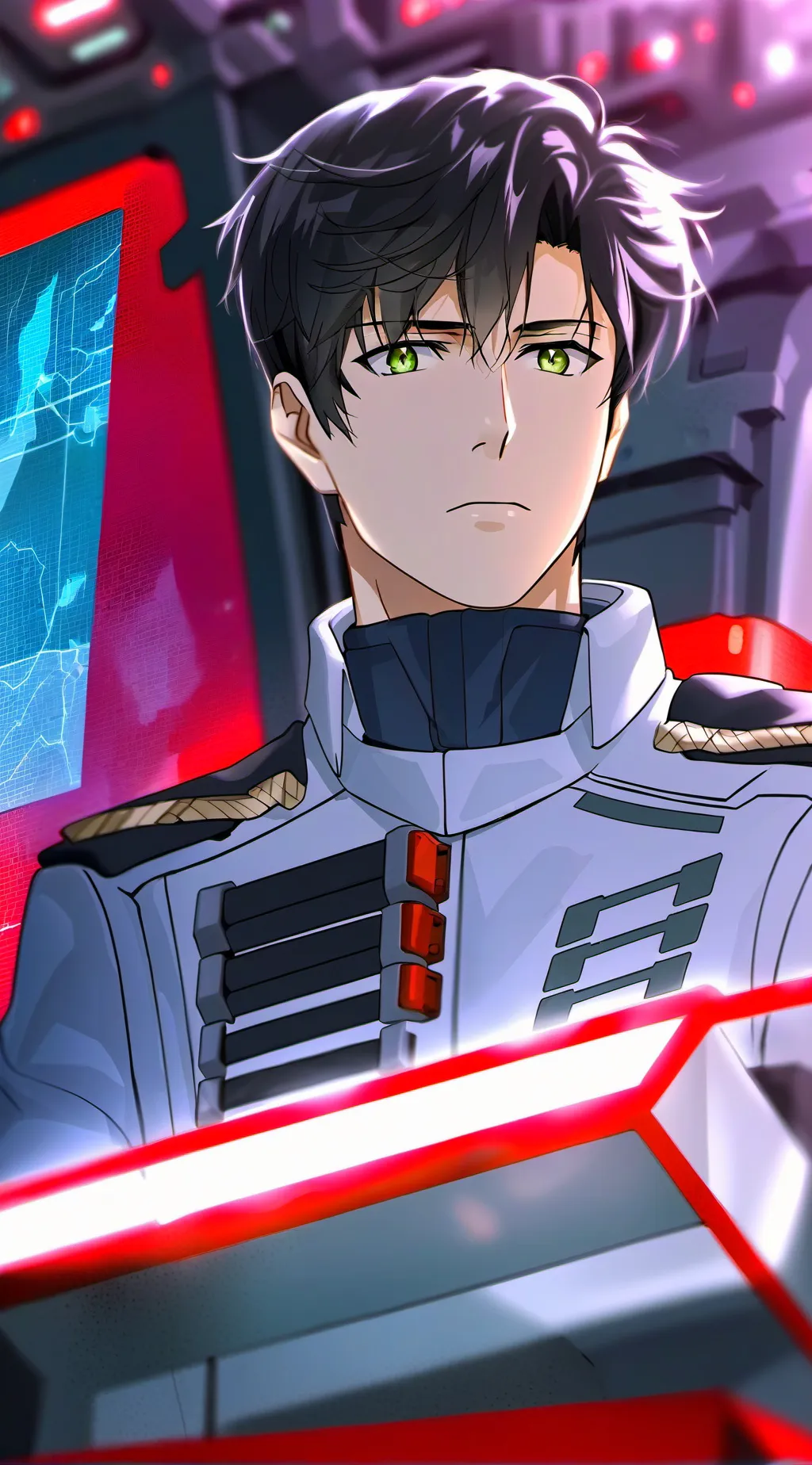 ai character: Aoi Shinozaki background