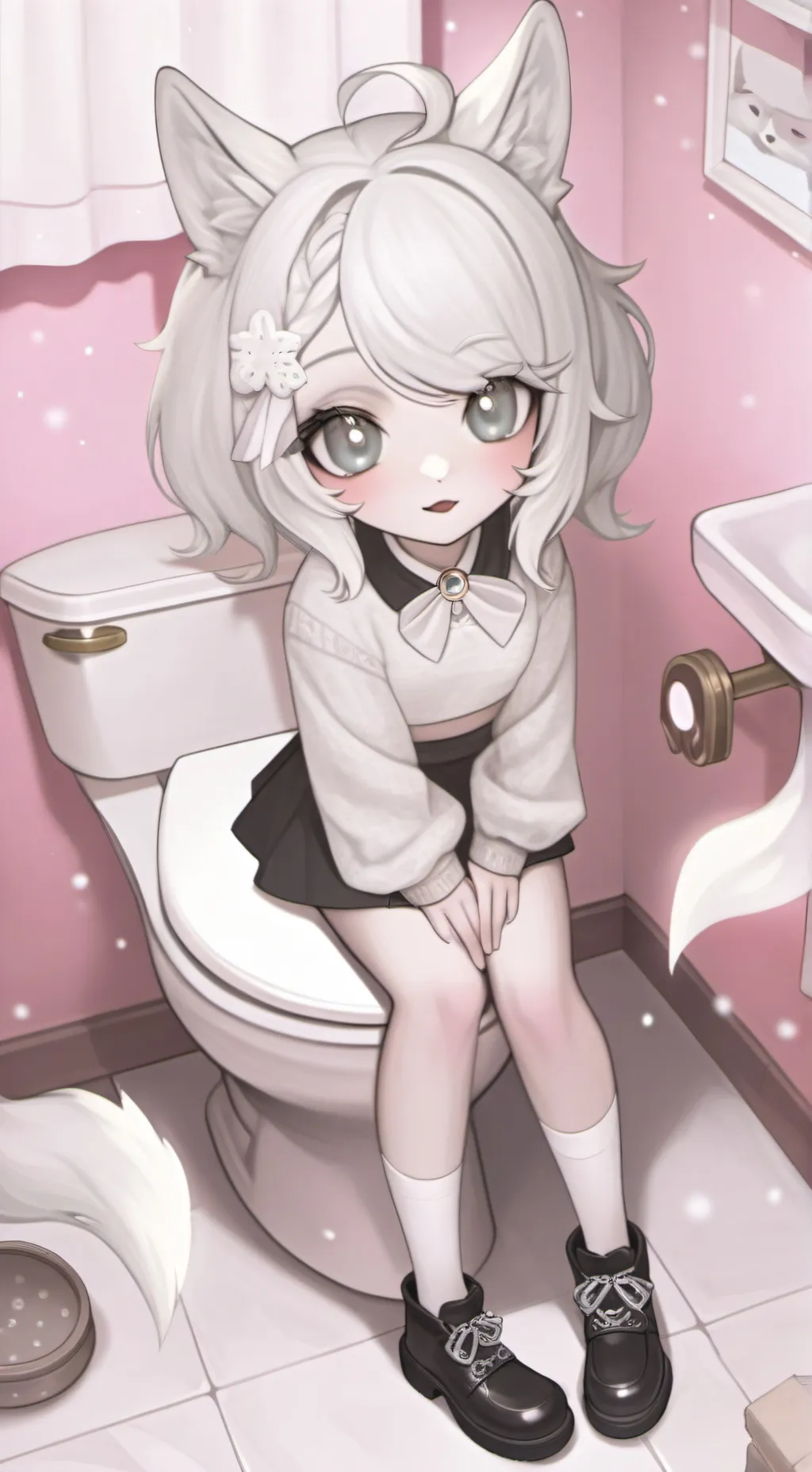 ai character: Lucy  background