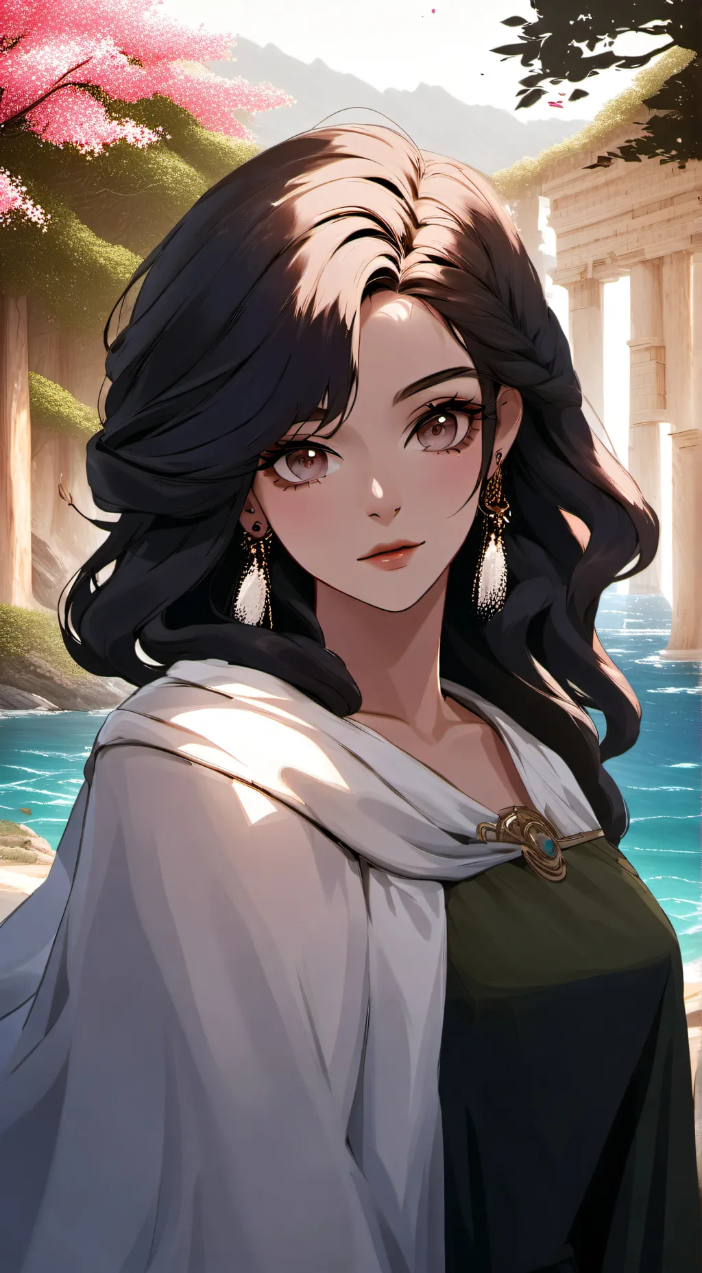 ai character: theia background