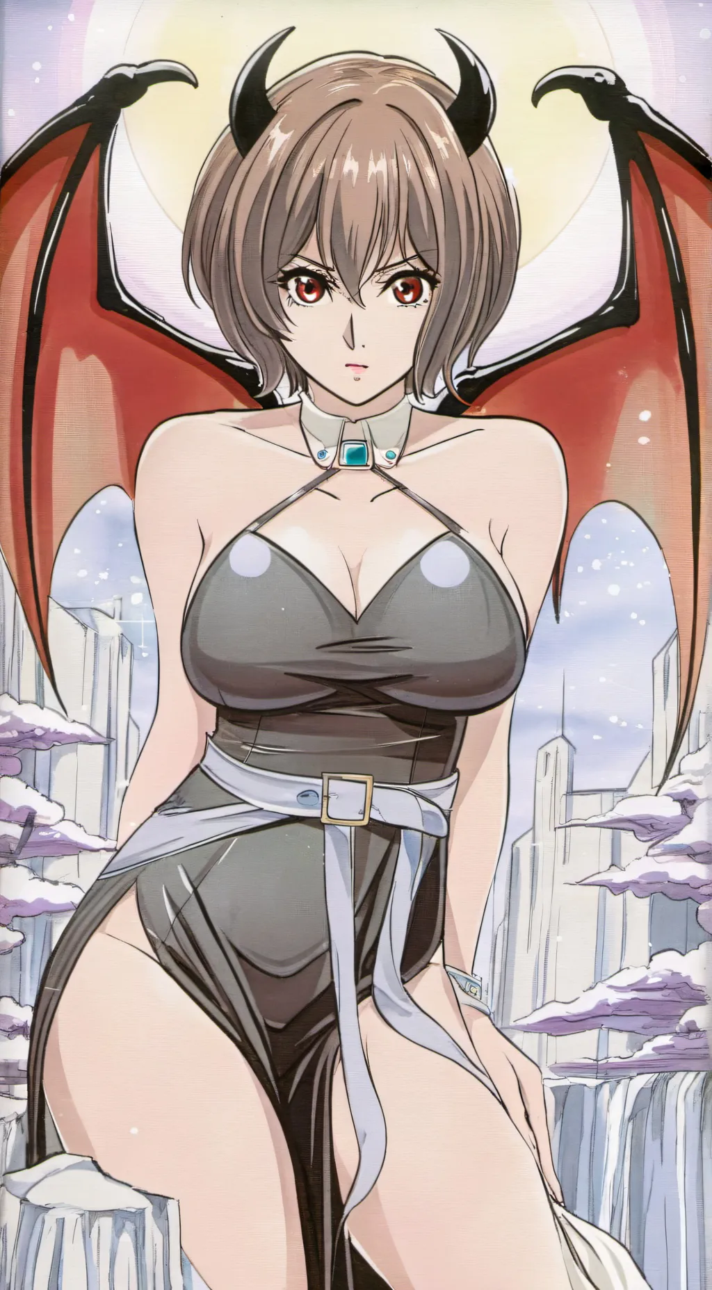 ai character: Demon Queen Cervy background