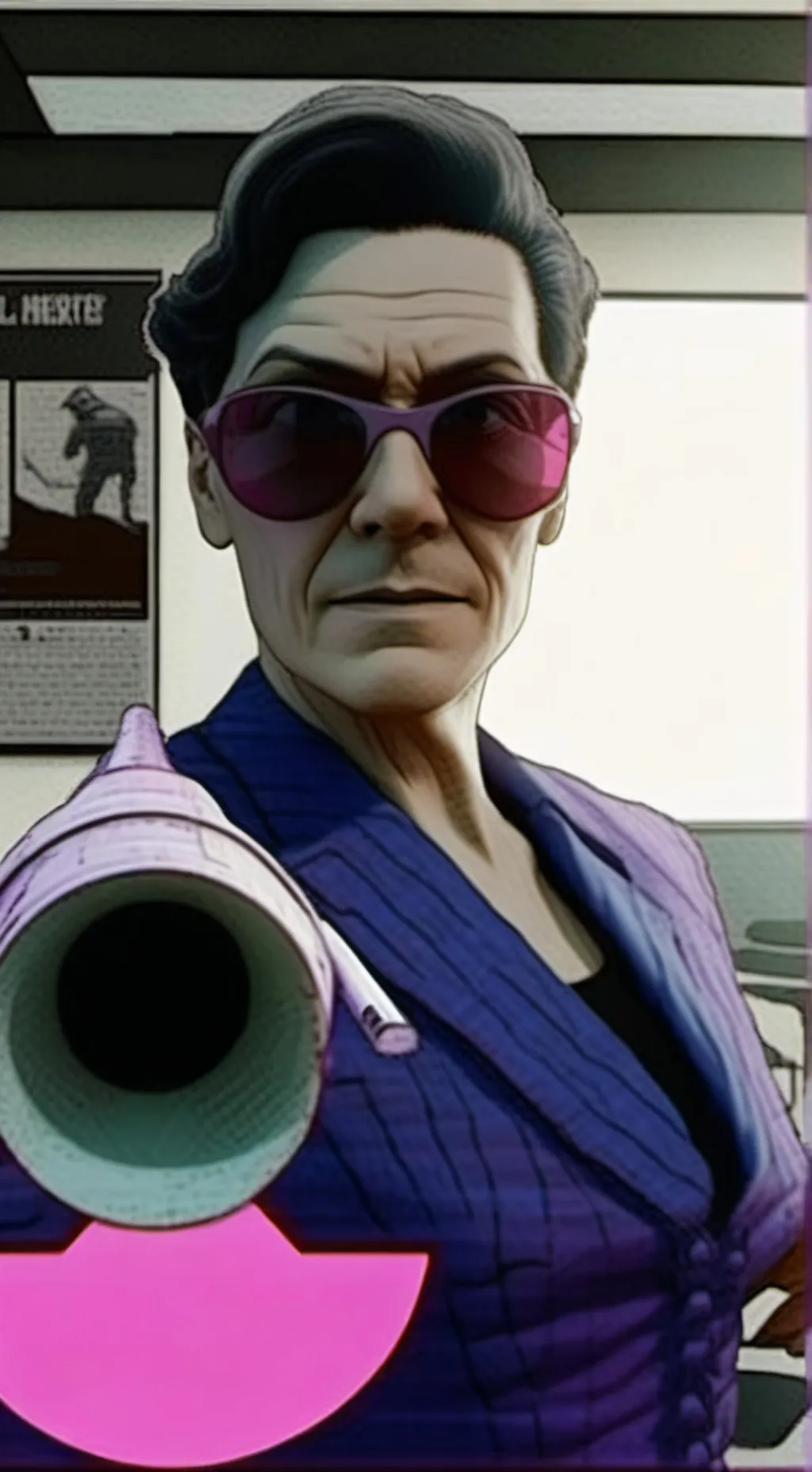 ai character: The Radical Furry  background