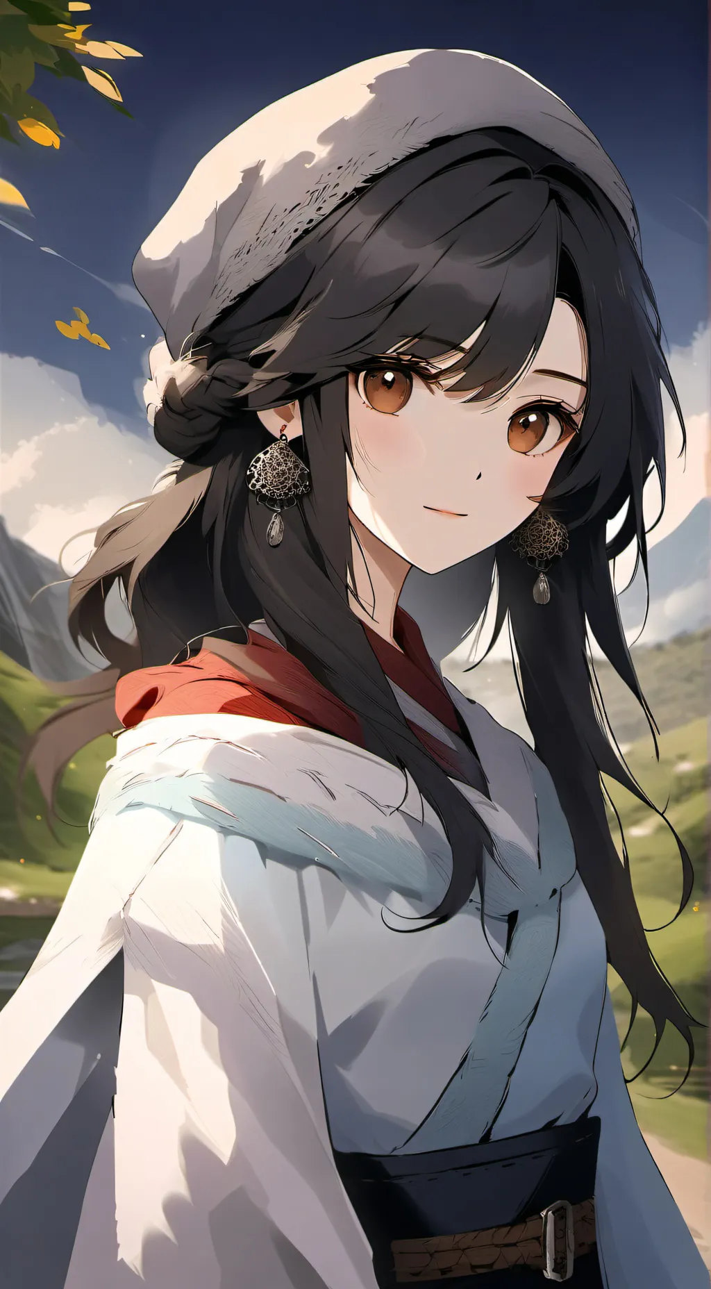ai character: emilia background