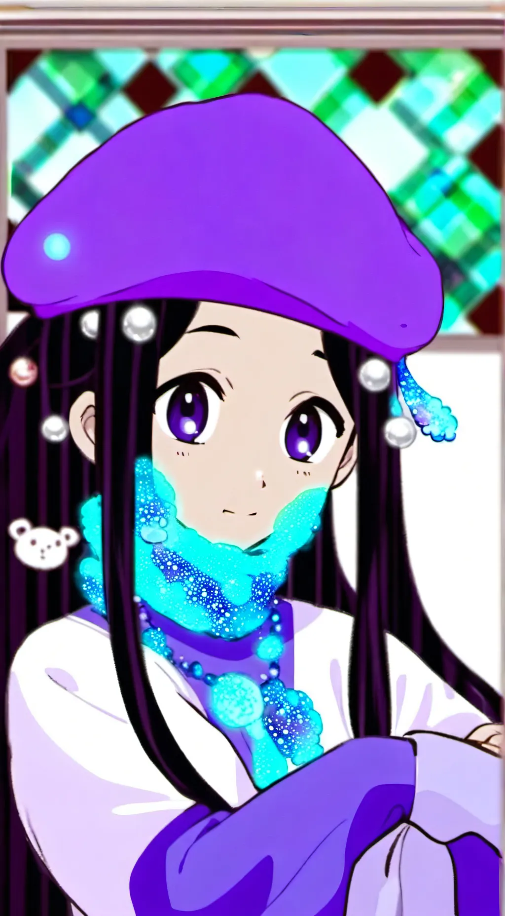 ai character: Astrid & Astro background