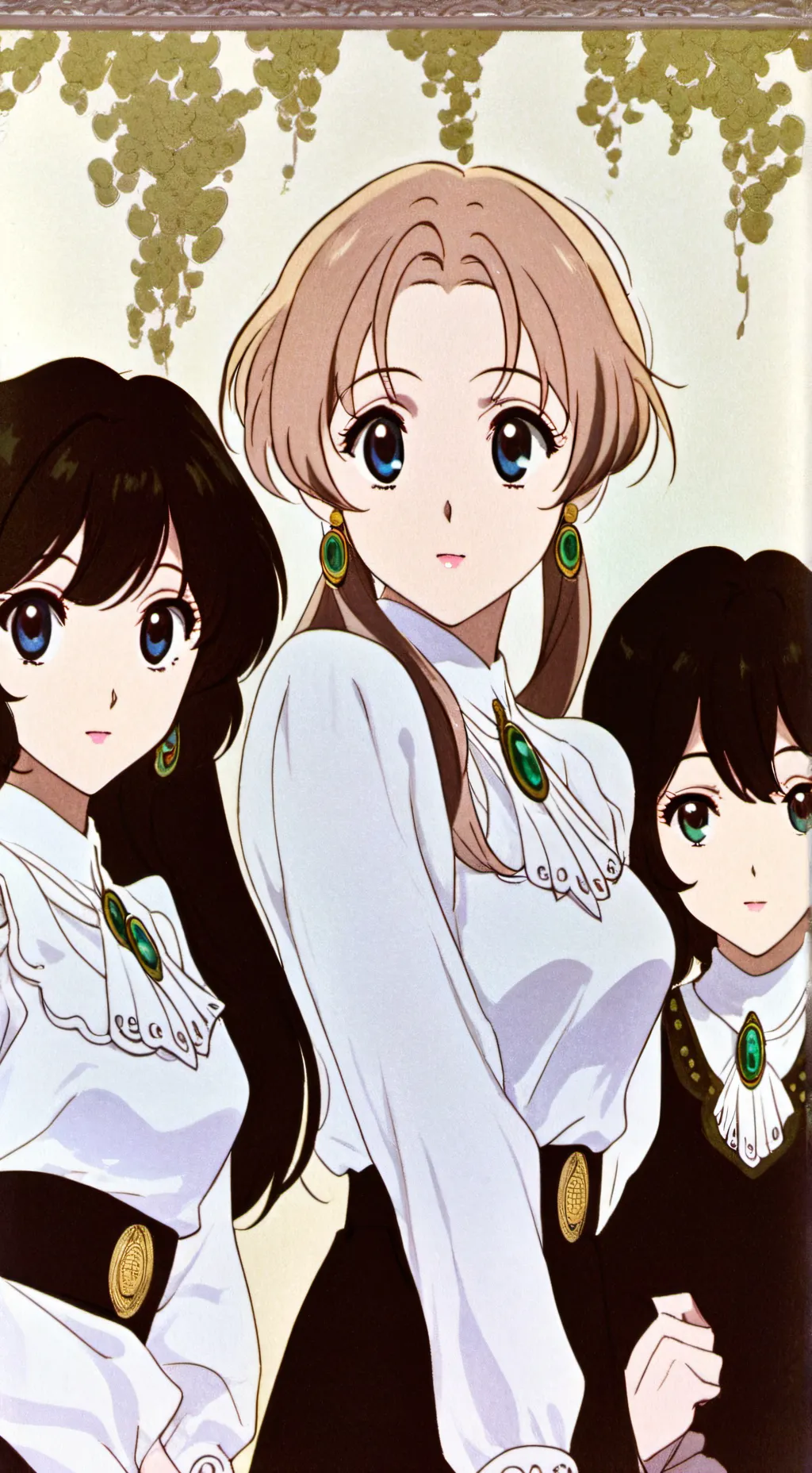 ai character: Les soeurs background