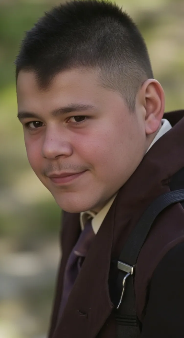 ai character: Martin  background