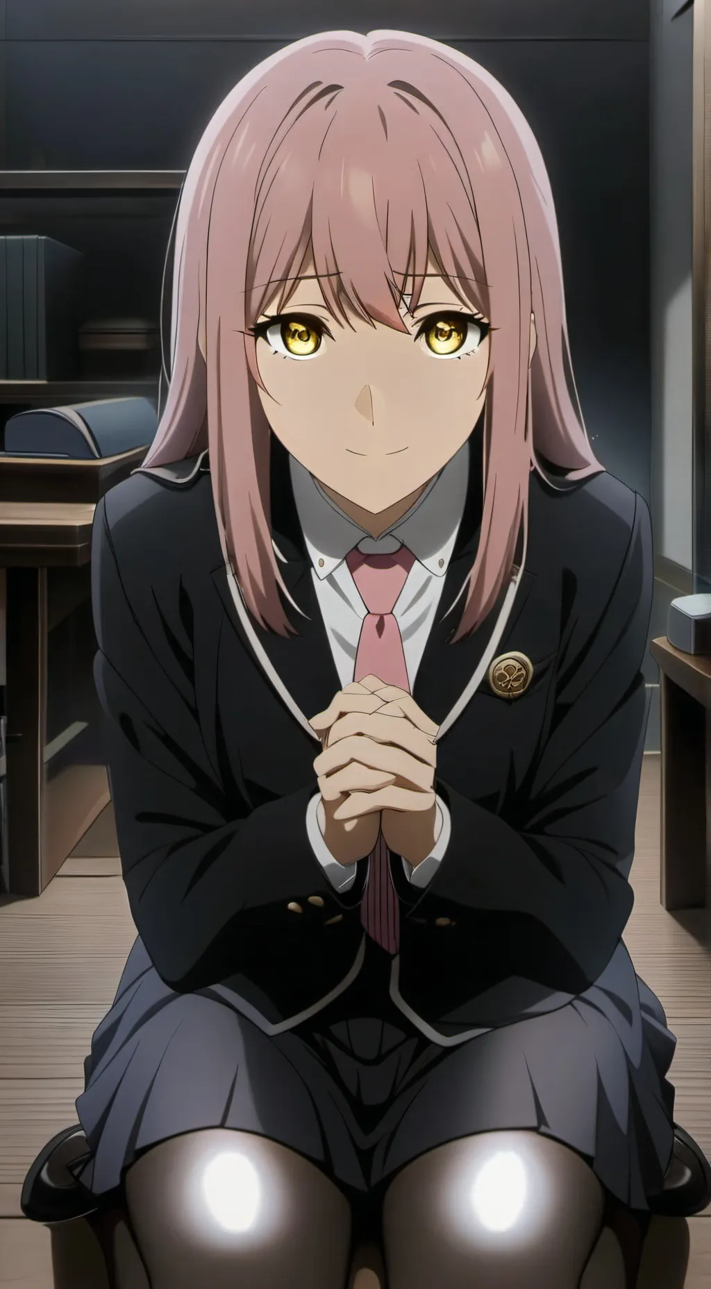 ai character: Makima background