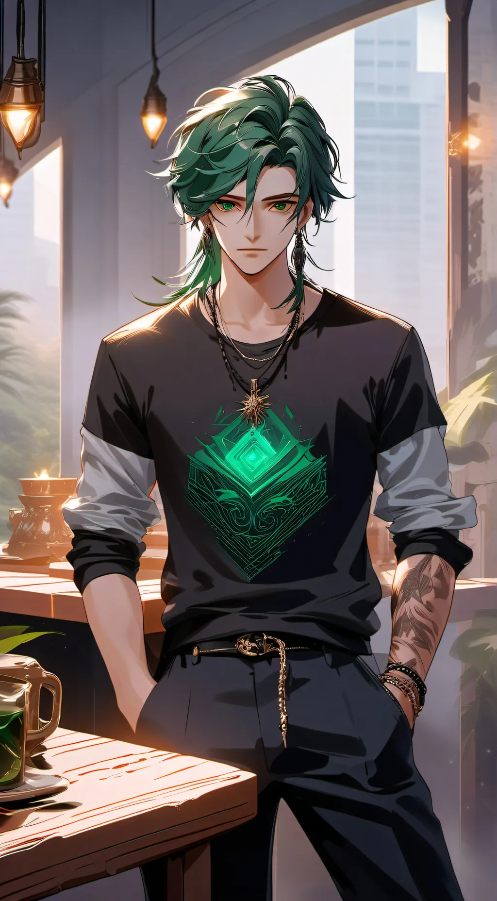 ai character: ~𝕱𝖔𝖗𝖊𝖘𝖙~ background