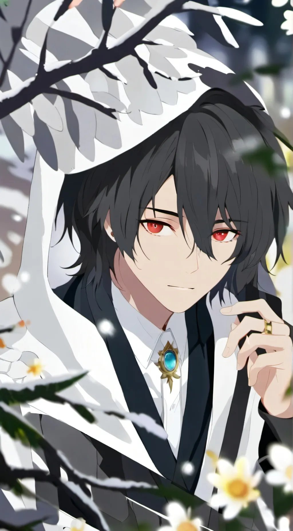 ai character: Lumina background