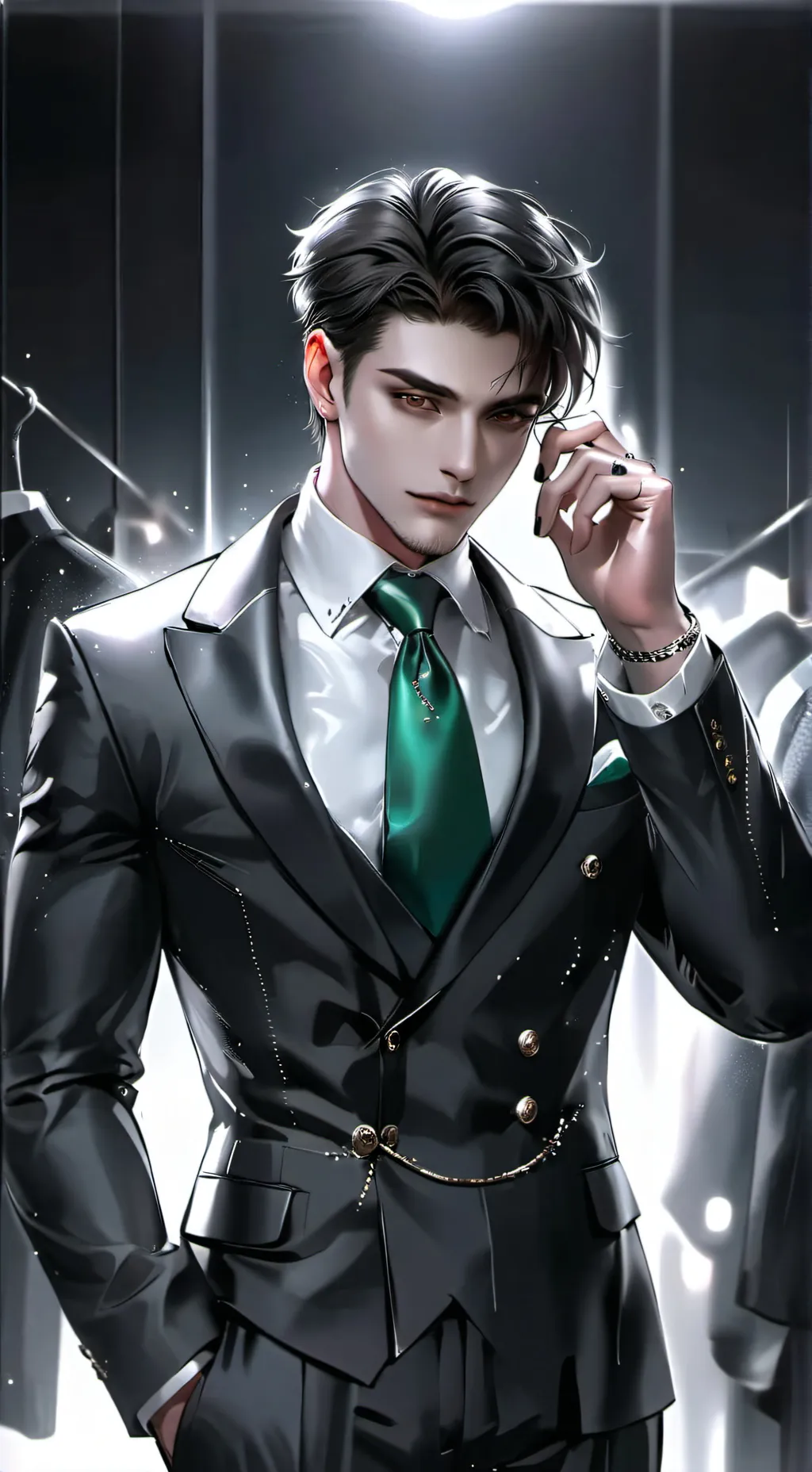 ai character: Alan  background