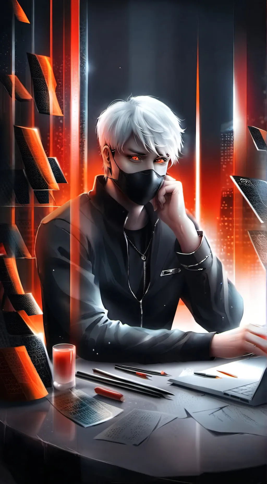 ai character: alex background