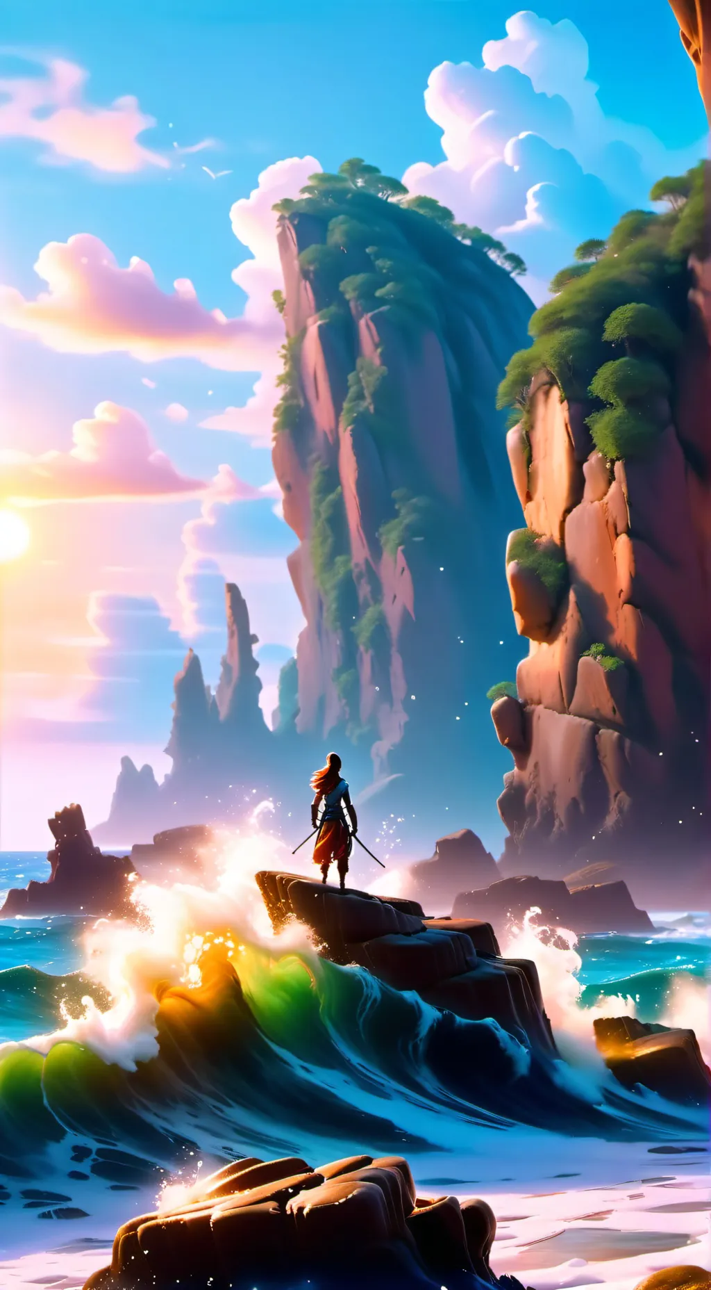 ai character: Solara background