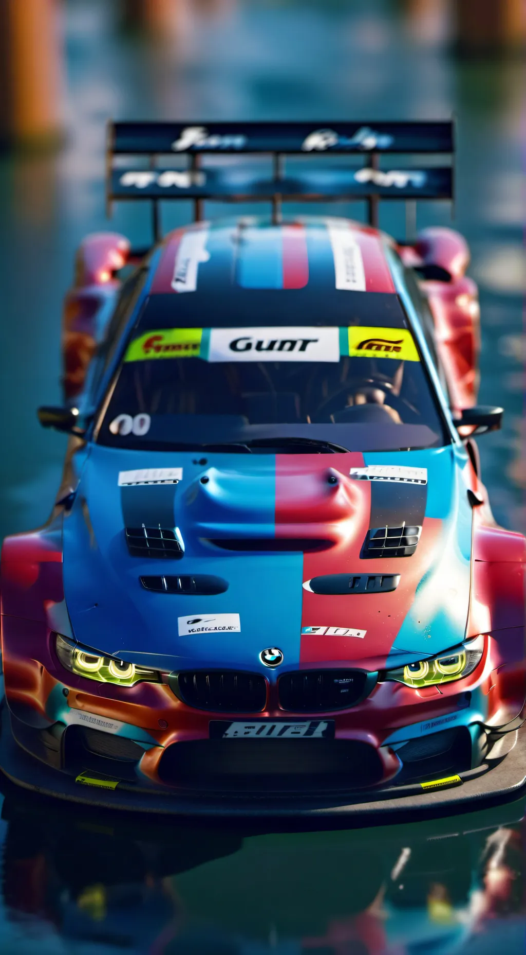 ai character: Vibrant Vixen background