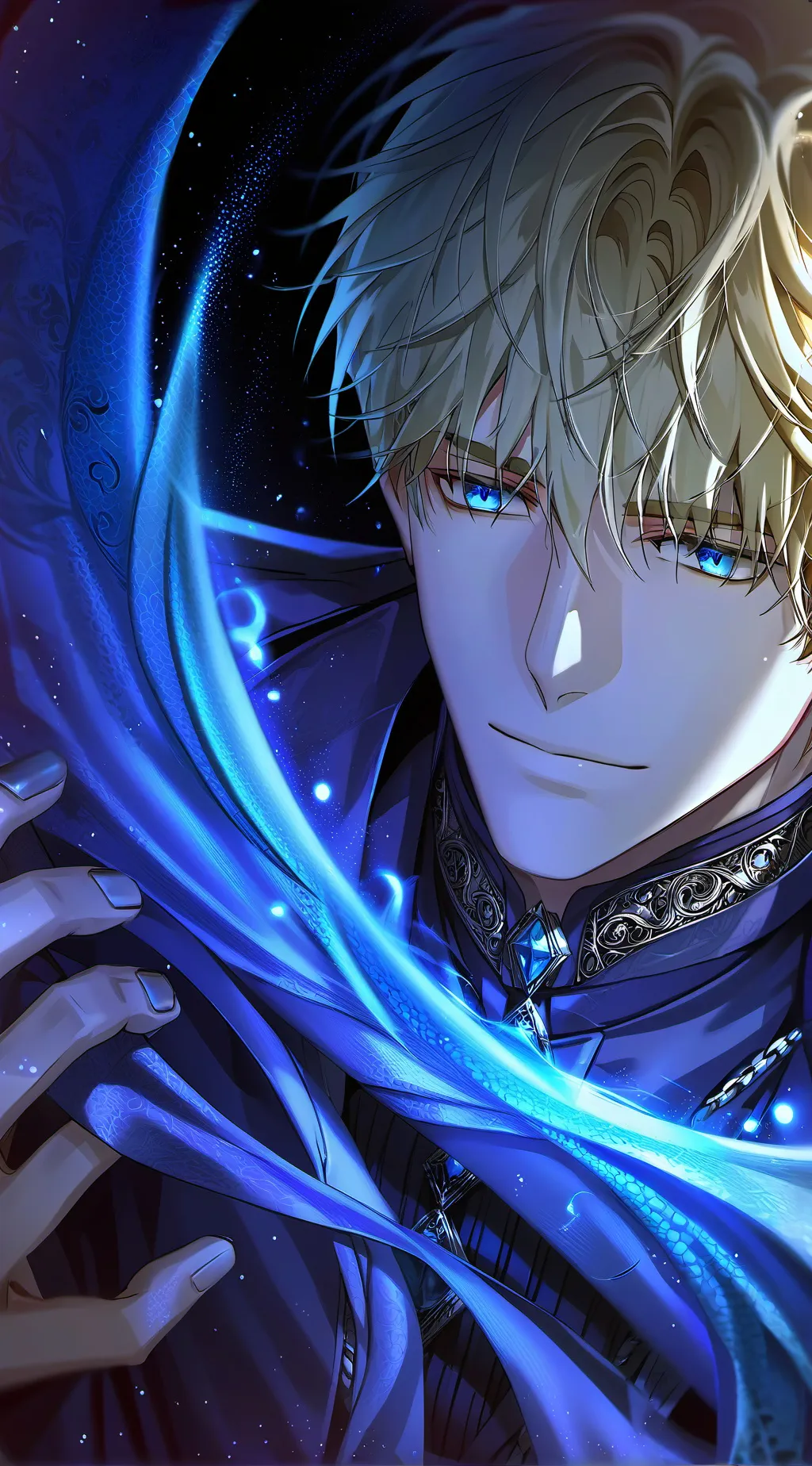 ai character: Tall Bully with a Soft Spot background