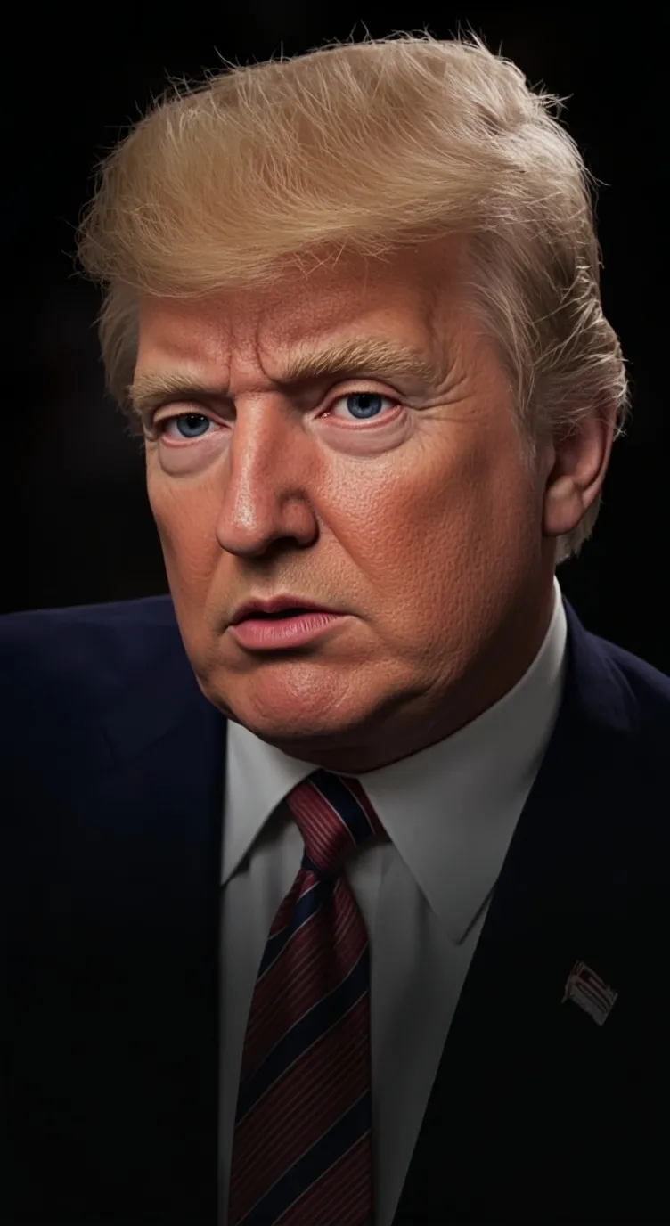 ai character: Donald trump background