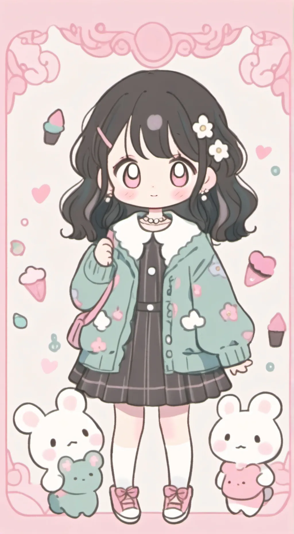 ai character: connie x looey background