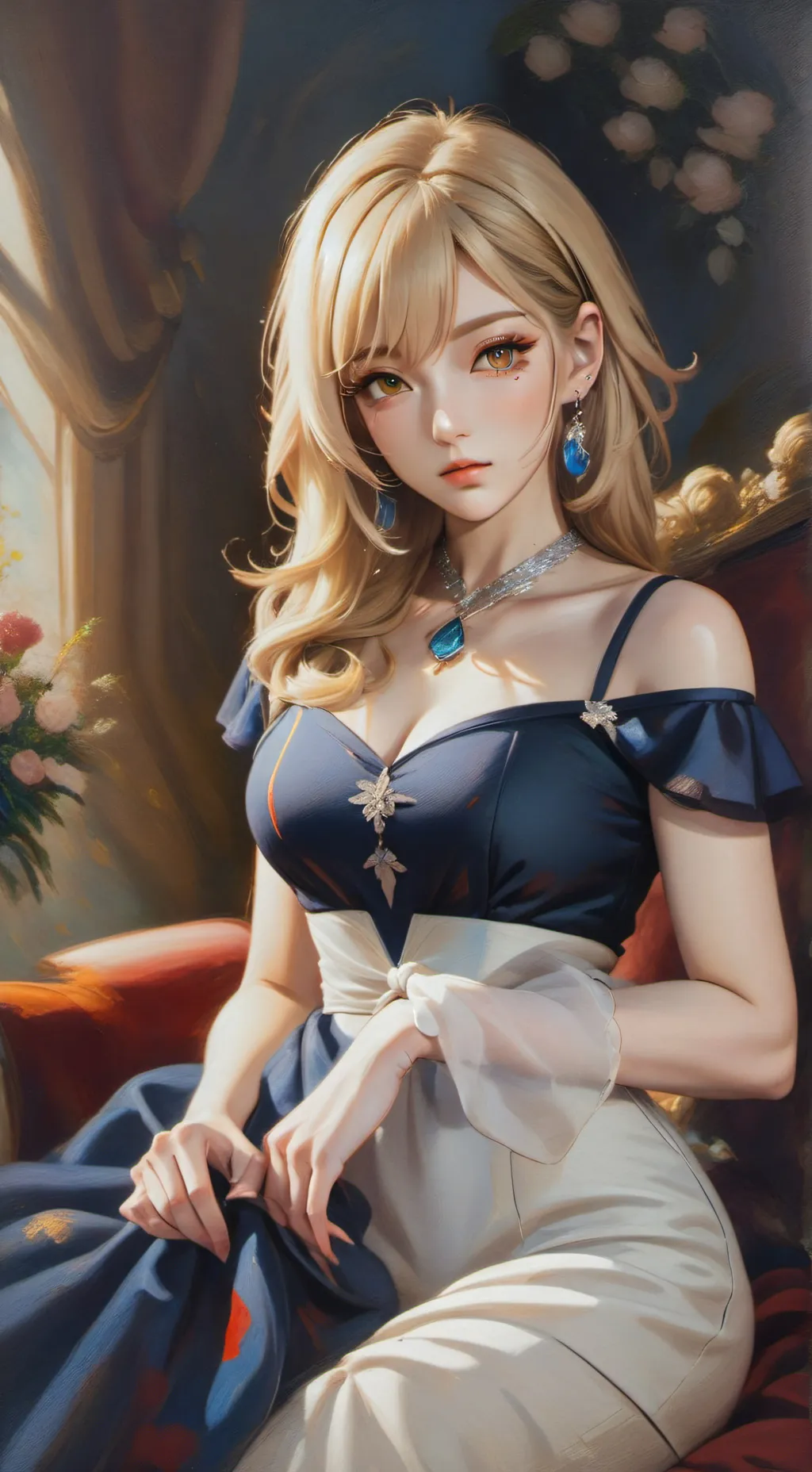 ai character: Abby  background