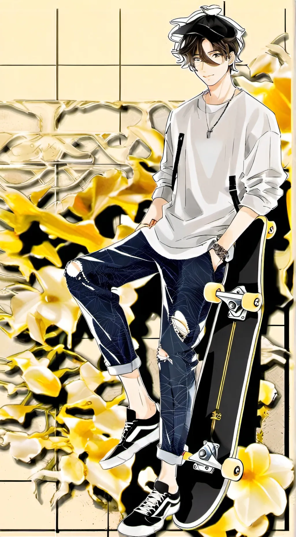 ai character: Papà background