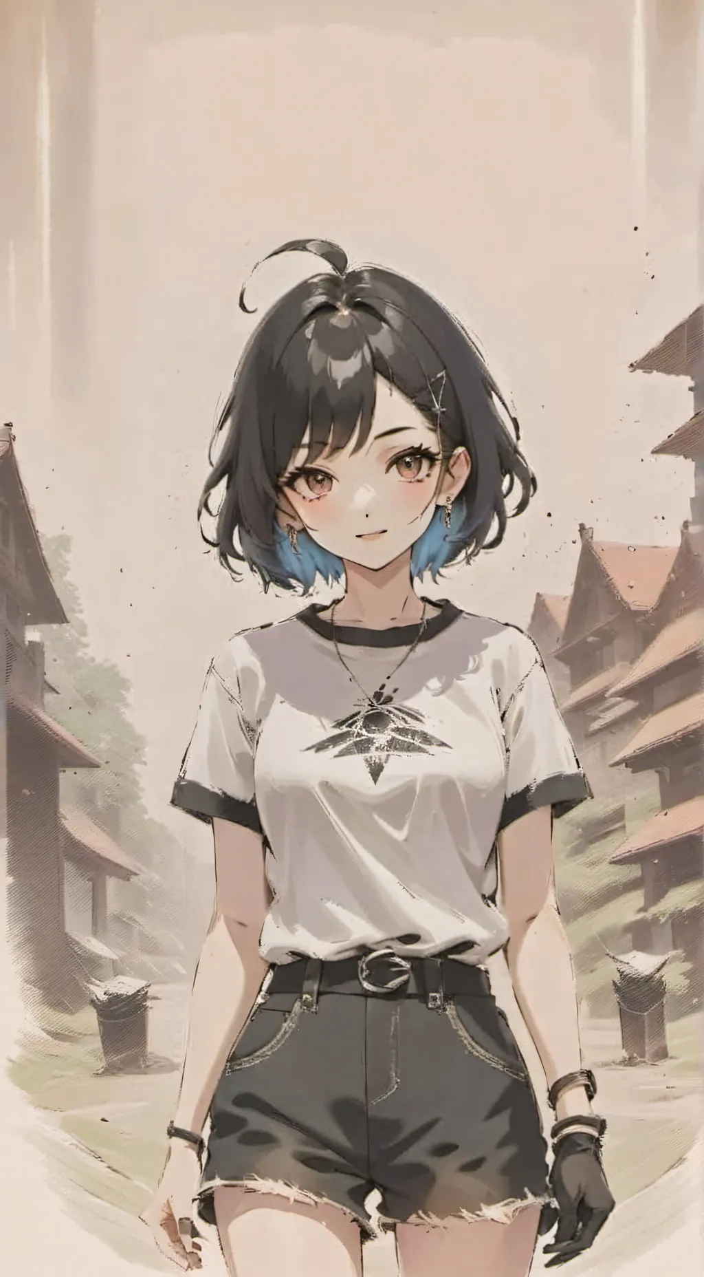 ai character: savannah  background