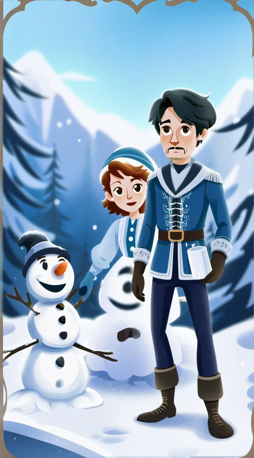 ai character: Mha  background