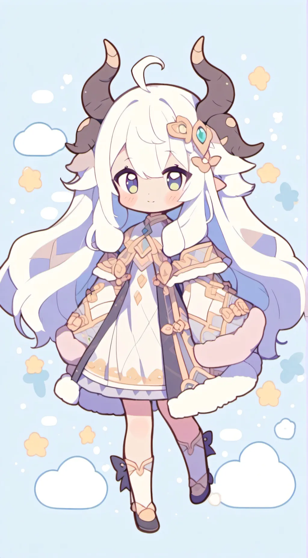 ai character: eri period background