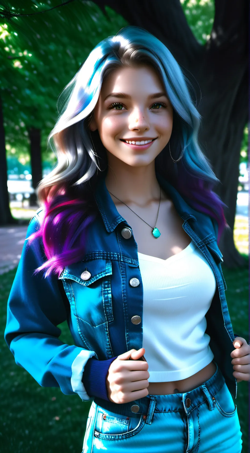 ai character: Olivia background