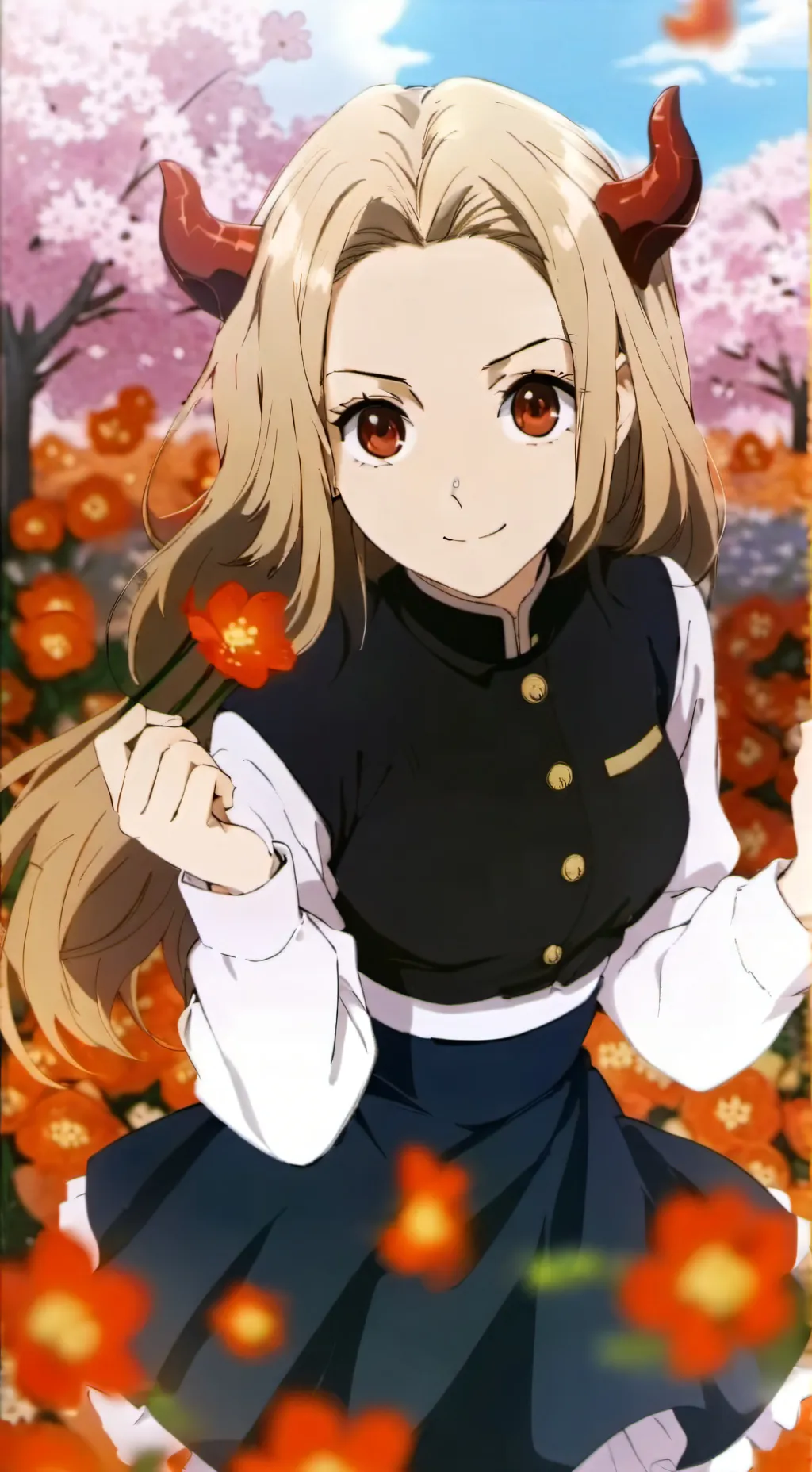 ai character: Demon slayer background