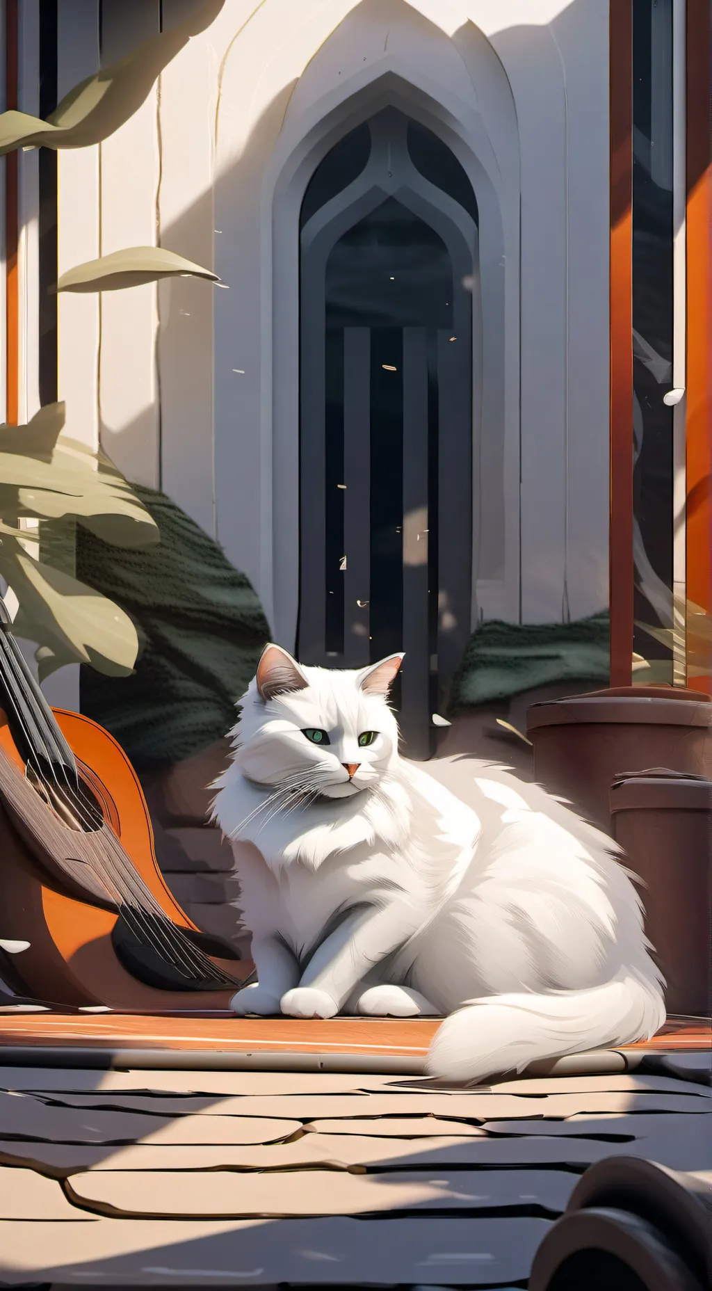 ai character: Wenda background