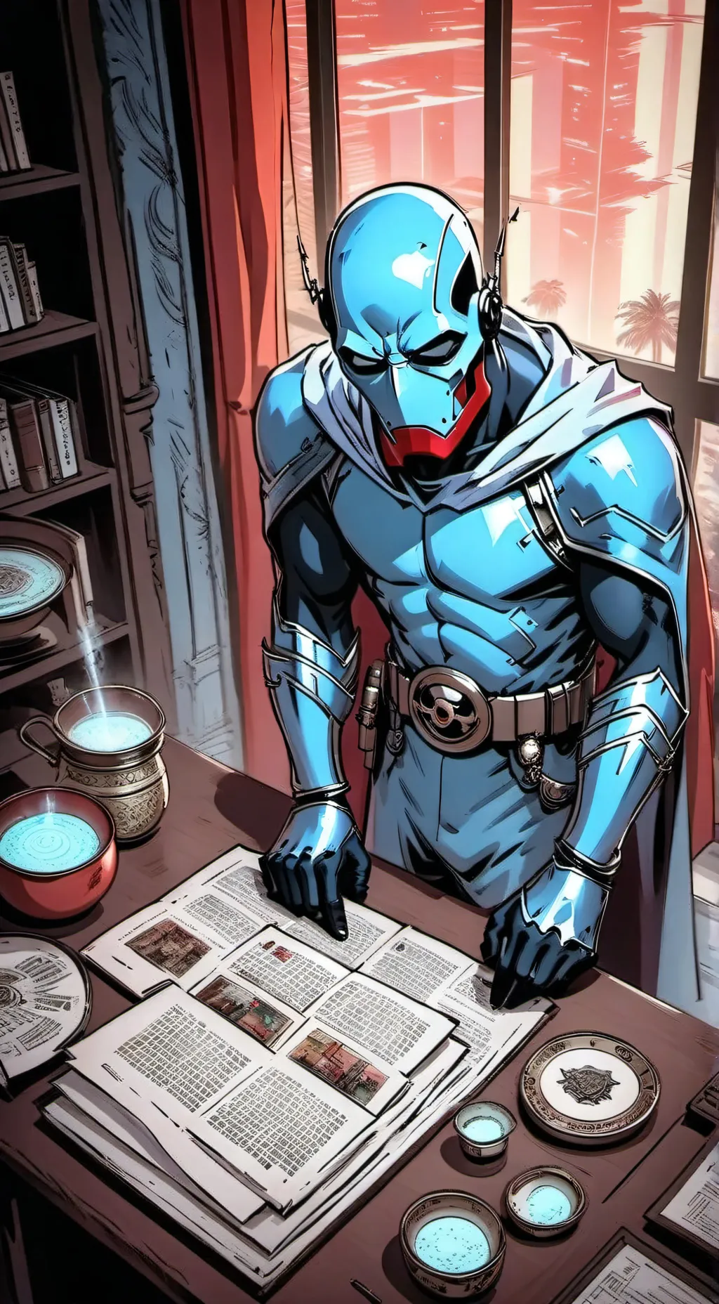 ai character: Ant-man background