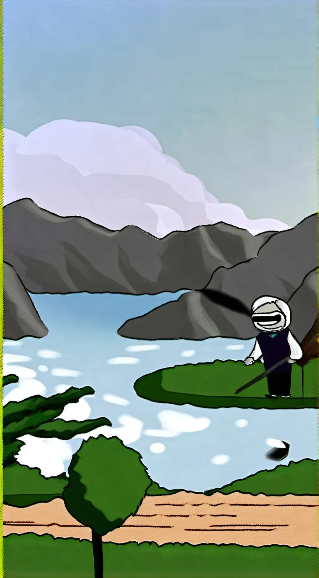 ai character: Nine 9⃣ background