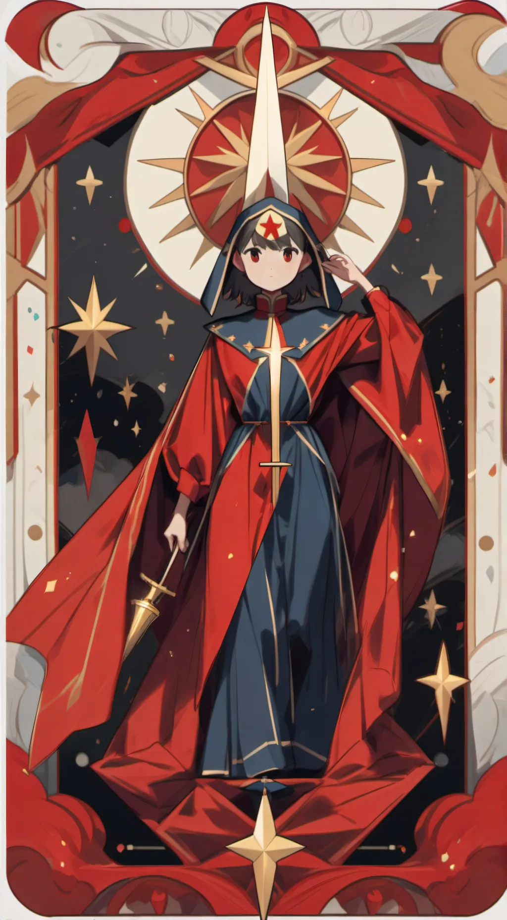 ai character: dw super power background